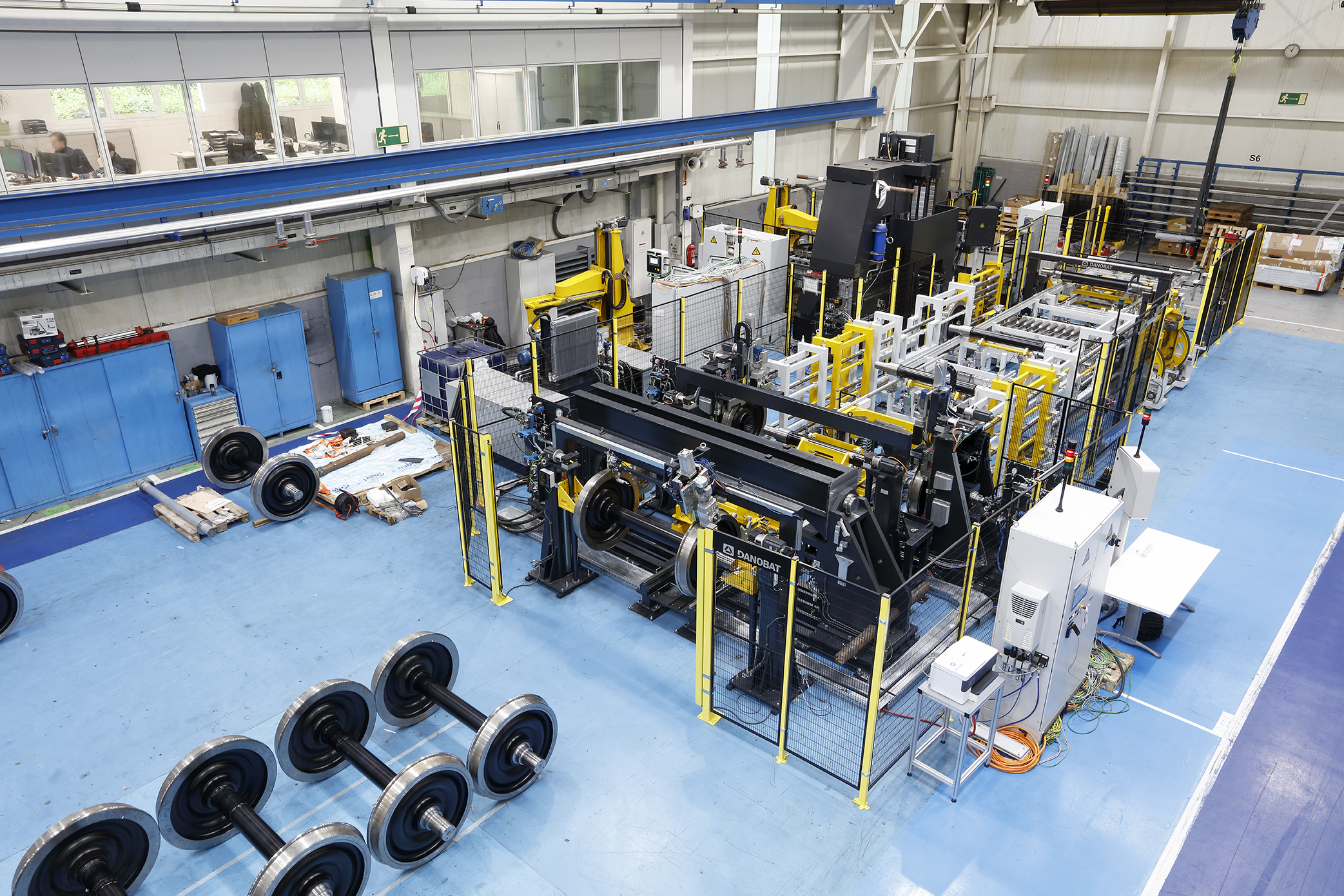 Boring and mount cell