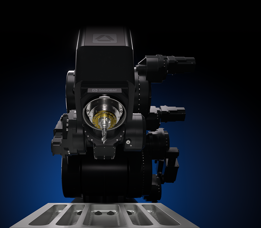 CNC precision robot machining