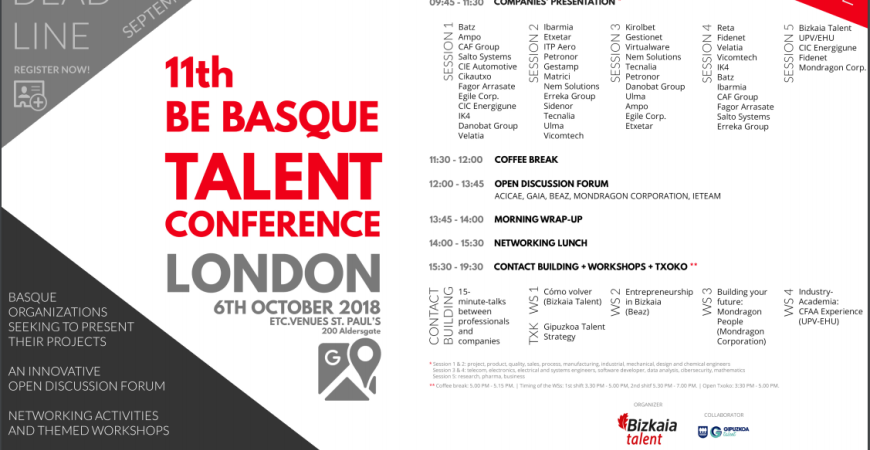 DANOBATGROUP will be in London to present its scheme for professional development