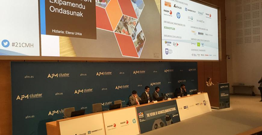 DANOBATGROUP´s commitment to the digital industry presented at the Congress of Advanced Manufacturing and Machine Tools