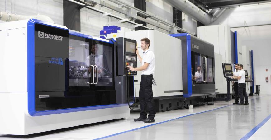 Danobat lg external grinding machine