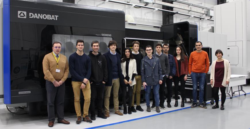 Technological innovation in the classroom: Danobatgroup awards a project designed by Tecnun students