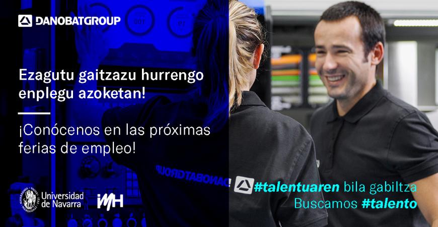 Danobatgroup reaffirms its commitment to talent with its participation in two job fairs