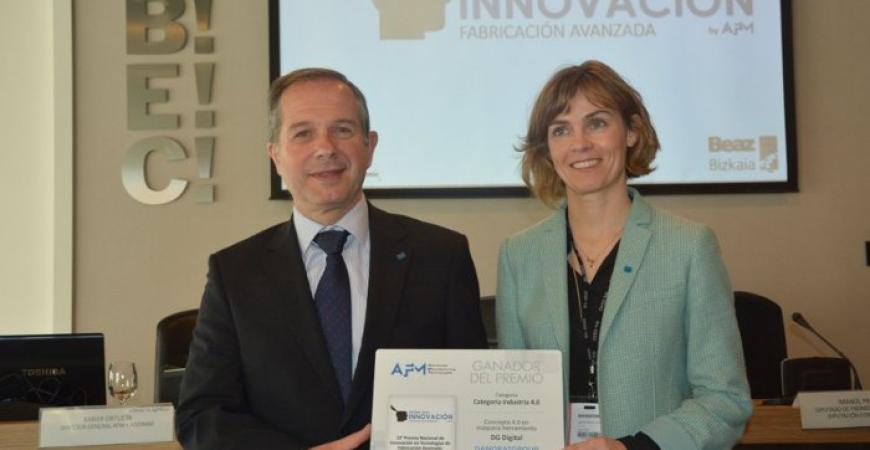 DANOBATGROUP has been given the Award for Innovation in Advanced Manufacturing Technologies at the Spanish Machine Tool Biennial BIEMH 2016