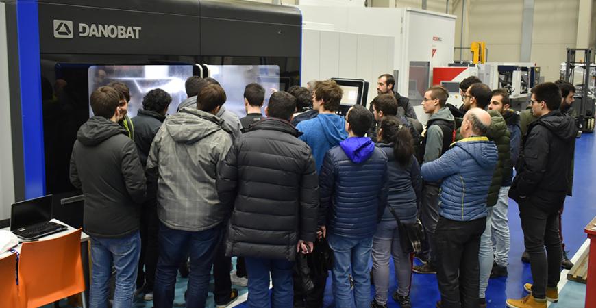 Future digital industry professionals trained at DANOBATGROUP