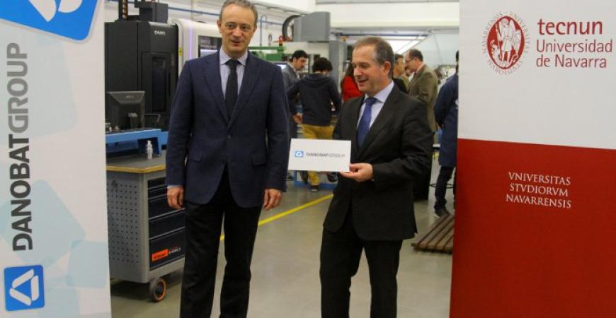 The Danobatgroup supports the training of Tecnun engineers